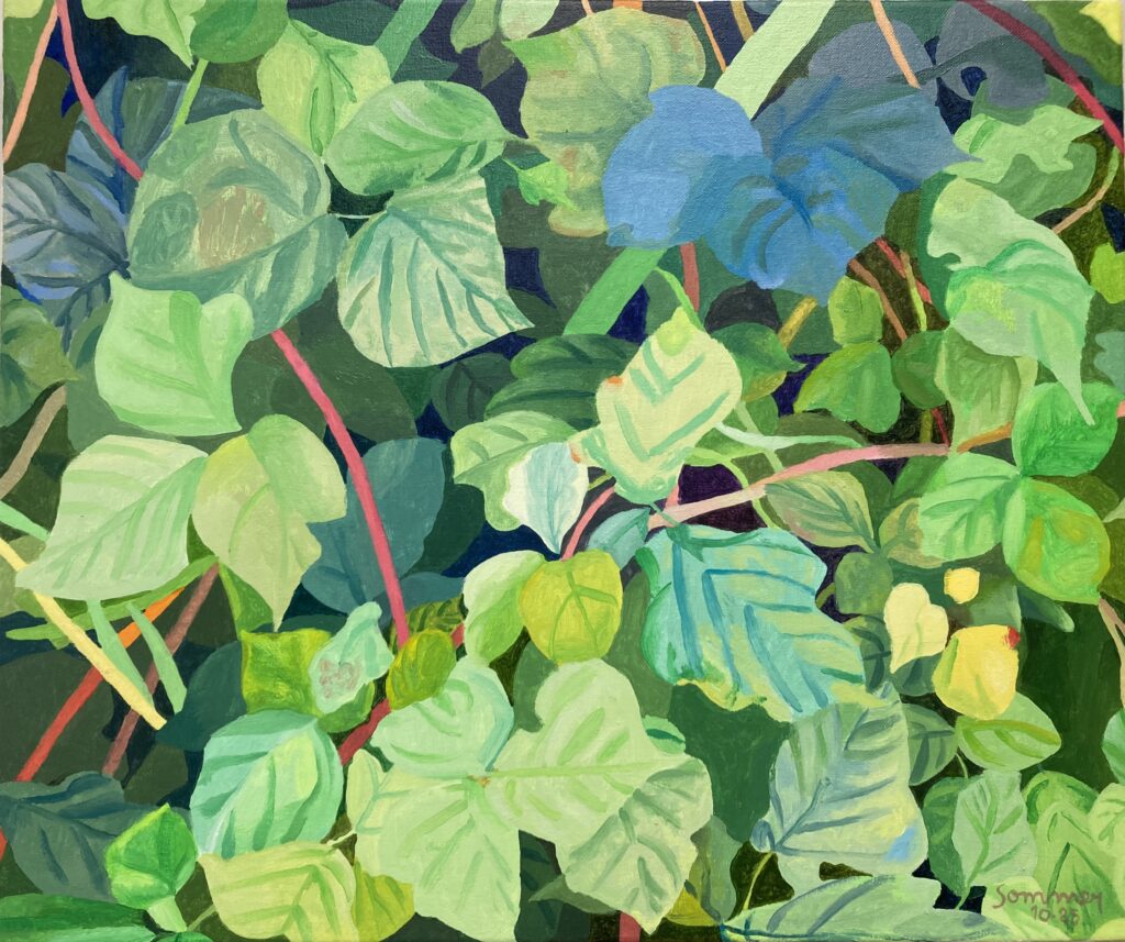 Acrylique - 50 X 60 cm - octobre 2025