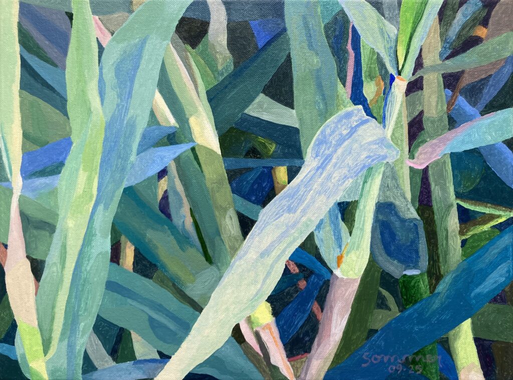 Acrylique - 30 X 40 cm - septembre 2025