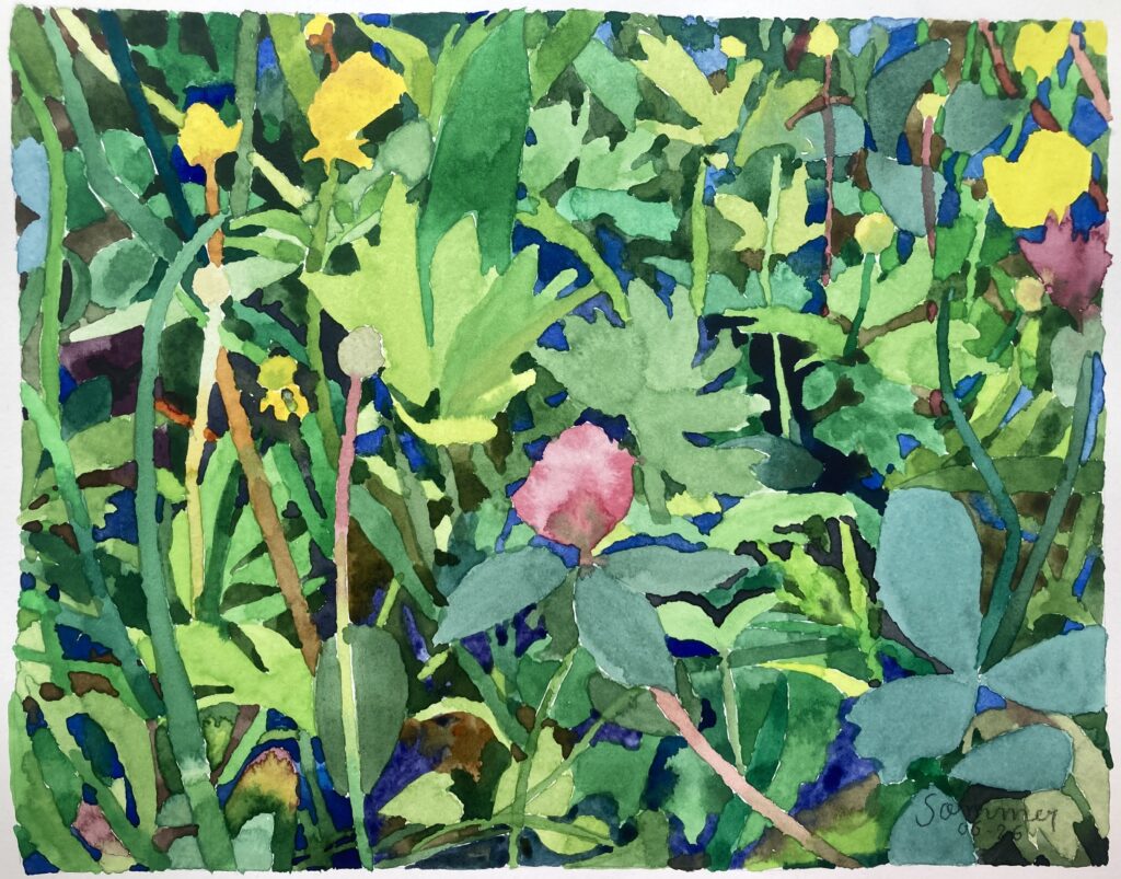 Aquarelle - 23 X 29 cm - juin 2026